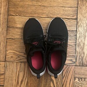 Nike Black and Pink Women's Sneakers 8.5